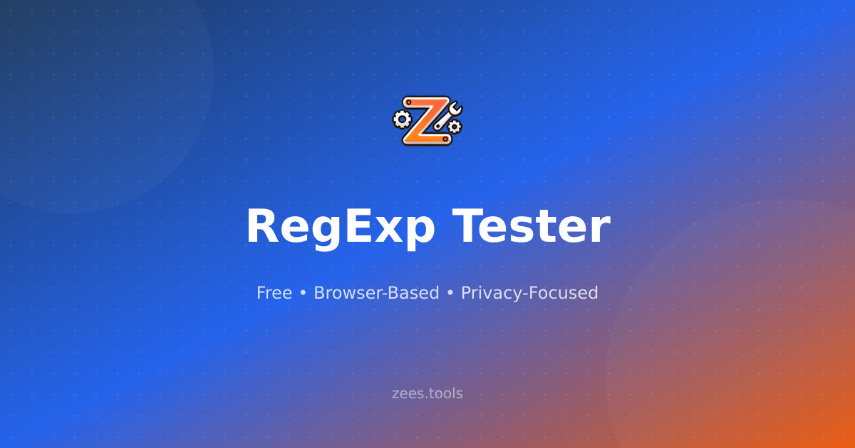 RegExp Tester | Z's Tools